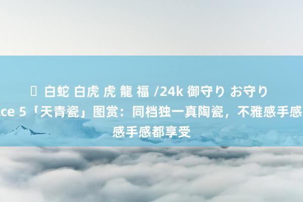 ✨白蛇 白虎 虎 龍 福 /24k 御守り お守り 一加 Ace 5「天青瓷」图赏：同档独一真陶瓷，不雅感手感都享受