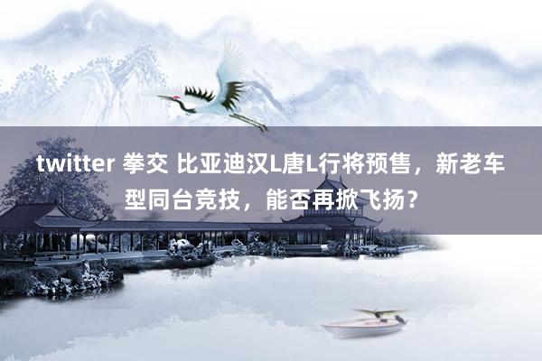 twitter 拳交 比亚迪汉L唐L行将预售，新老车型同台竞技，能否再掀飞扬？