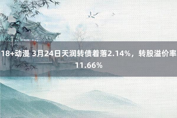 18+动漫 3月24日天润转债着落2.14%，转股溢价率11.66%