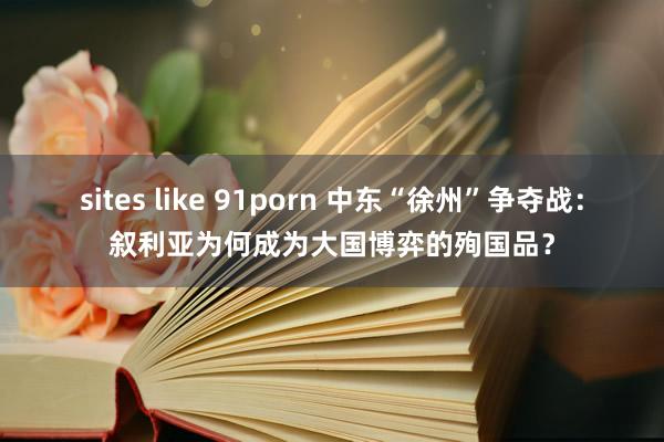 sites like 91porn 中东“徐州”争夺战：叙利亚为何成为大国博弈的殉国品？