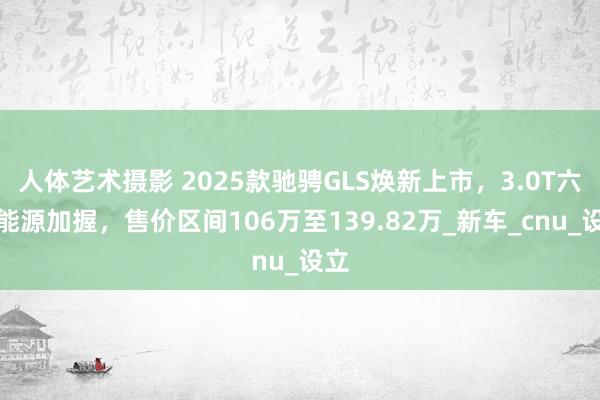 人体艺术摄影 2025款驰骋GLS焕新上市，3.0T六缸能源加握，售价区间106万至139.82万_新车_cnu_设立